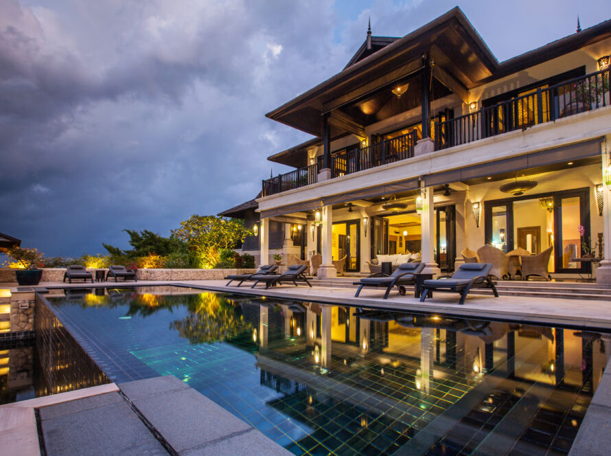 High end modern property image demonstrating the type of visuals used in luxury real estate marketing campaigns.